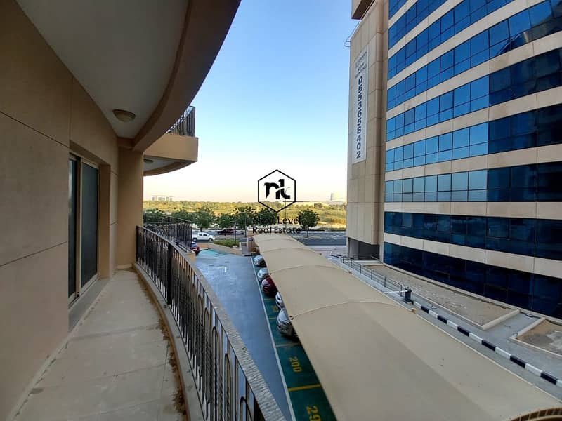 7 nice view  1 bedroom with balcony and parking