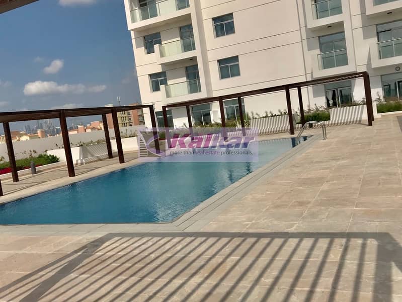 4 Candace Acacia || Exclusive Studio chiller free with Pool View || Furnished-Large Balcony -AED. 25