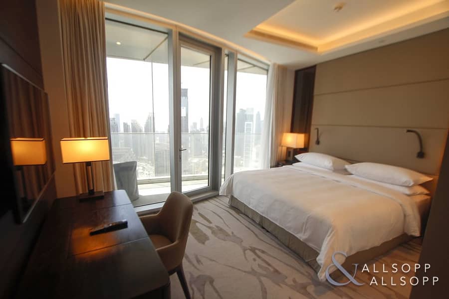 8 4 Bed + Maids | Full Burj View | Serviced