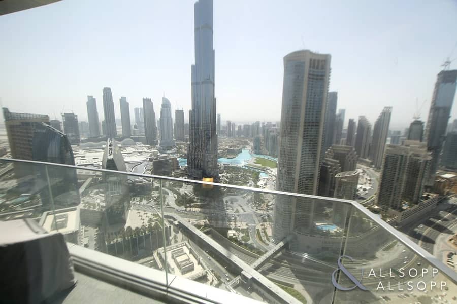 13 4 Bed + Maids | Full Burj View | Serviced
