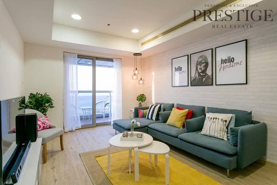 Furnished two bedroom apartment in Princess Tower