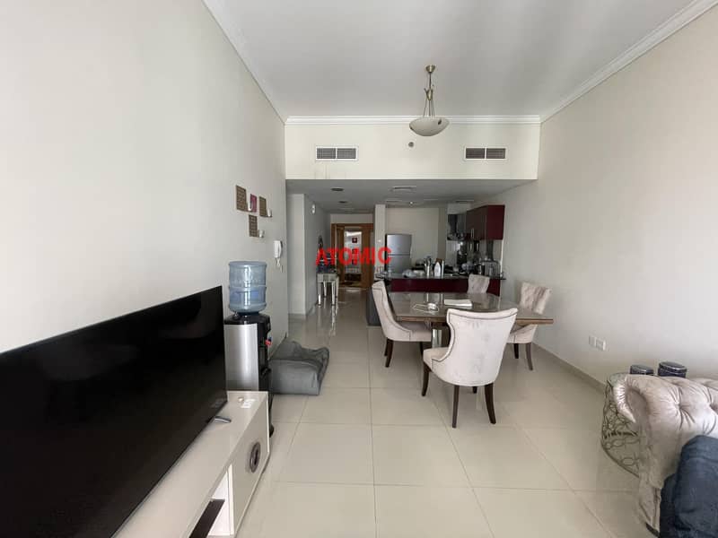 2 Sea view large fully furnished 2 bedroom | Maid room in ocean heights