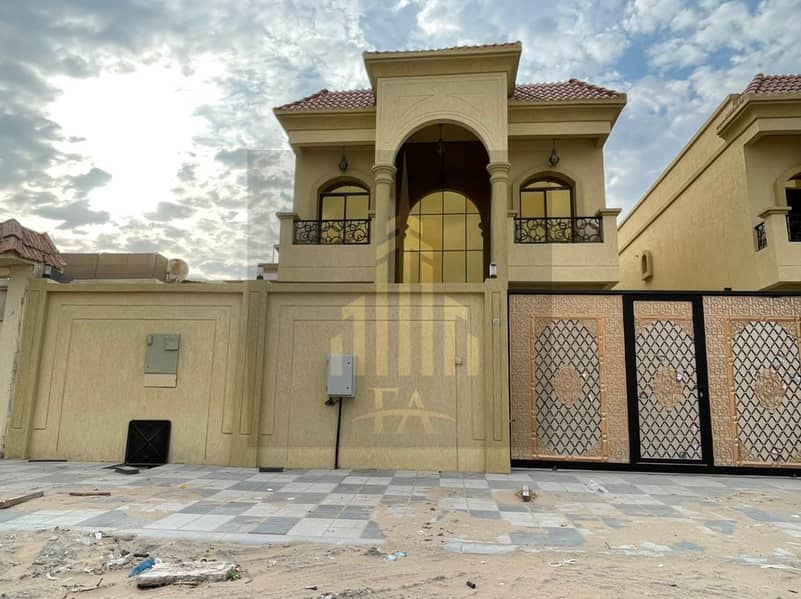 VILLA FOR RENT 5 BEDROOM HALL IN AL MOWAIHAT AJMAN 80000/- AED YEARLY,