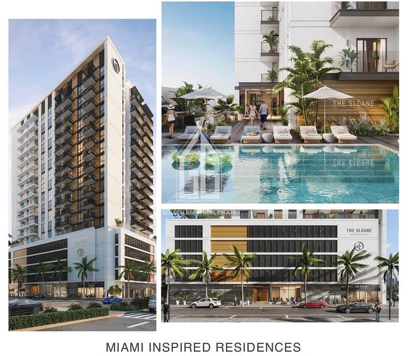 5 Miami inspired residences in the Heart of Dubai with an easy payment terms