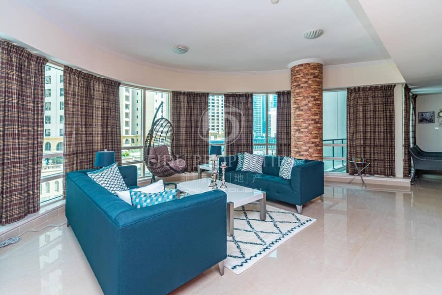 27 Elegantly Furnished  two bed with City View