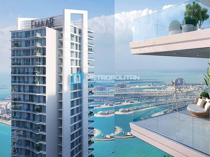 3 Partial Dubai Eye and Skyline view| Brand New Unit