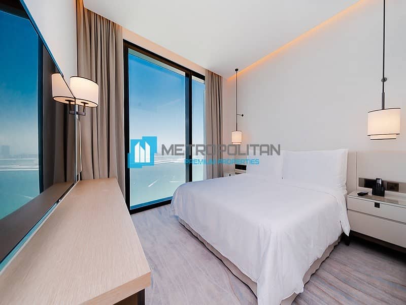 20 Furnished serviced Apt|High Floor|Full Sea view