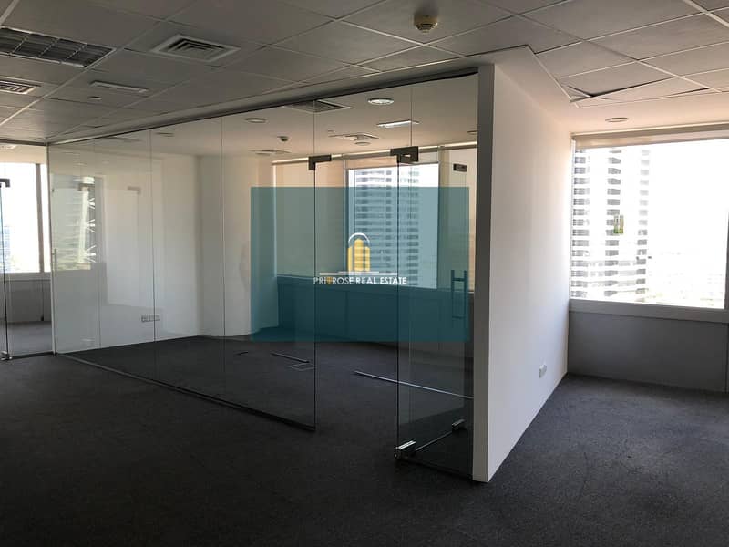 11 Fitted Office | Glass Partition | Canal View | Cluster I