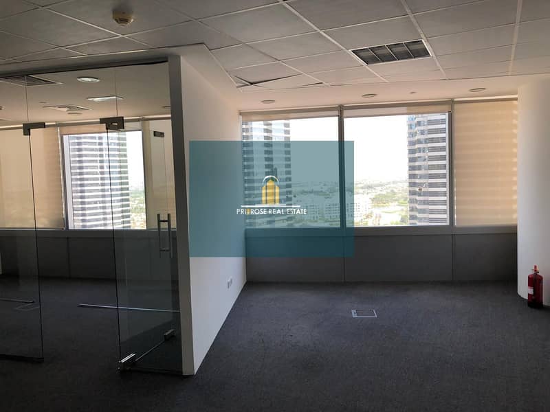 14 Fitted Office | Glass Partition | Canal View | Cluster I