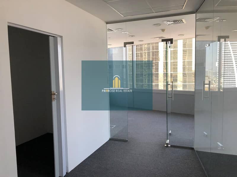 17 Fitted Office | Glass Partition | Canal View | Cluster I