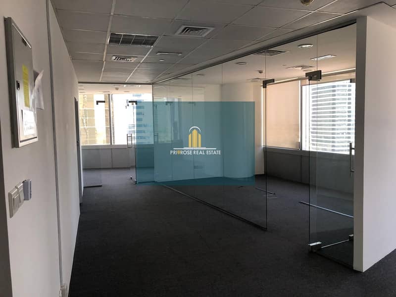 27 Fitted Office | Glass Partition | Canal View | Cluster I