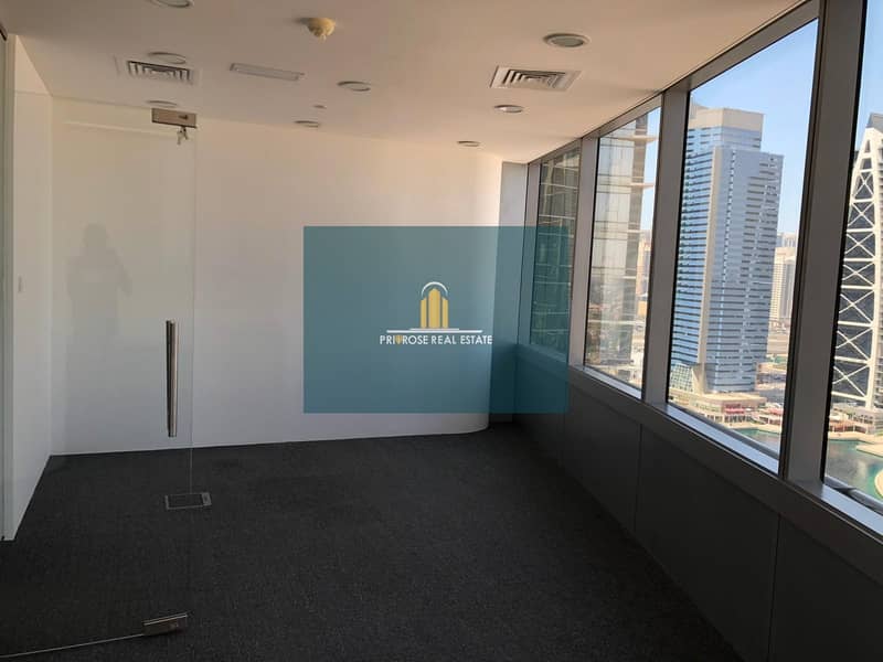 34 Fitted Office | Glass Partition | Canal View | Cluster I