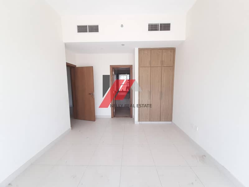 30 1 Month free Spacious 1 BHK With 2 Baths Master Bedroom Gym Pool Parking Only for 34k 4/6 chqs