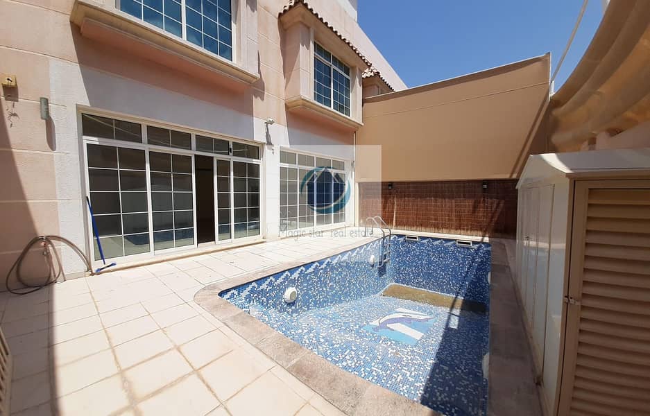 19 Private Entrance 5 Bed Villa With Pool In Khalifa City A