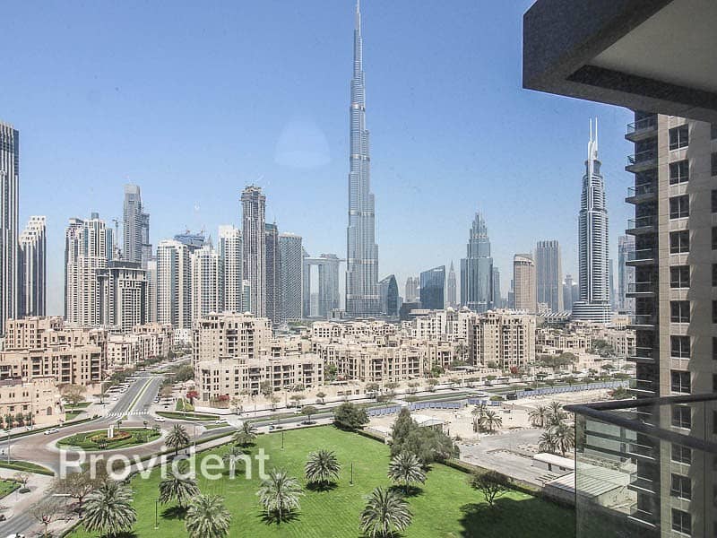 15 Upgraded | Full Burj Khalifa View | Vacant