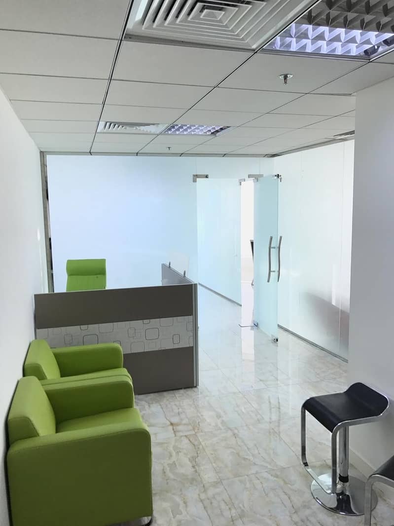 4 FULLY FITTED PARTITIONS I HIGH FLOOR|   ACCESS TO METRO