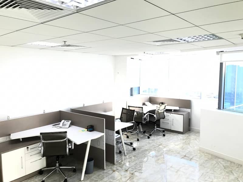8 FULLY FITTED PARTITIONS I HIGH FLOOR|   ACCESS TO METRO