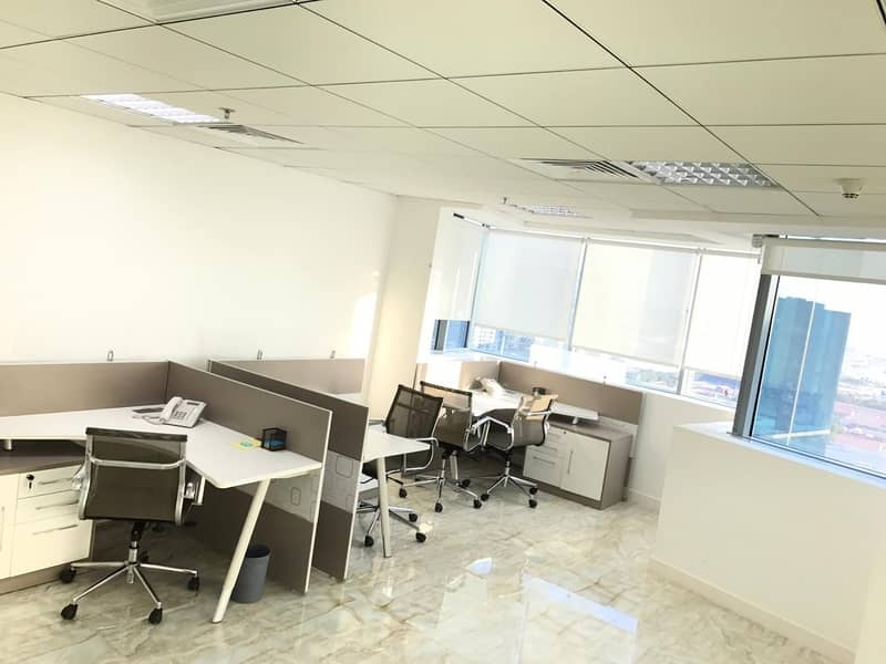 18 FULLY FITTED PARTITIONS I HIGH FLOOR|   ACCESS TO METRO
