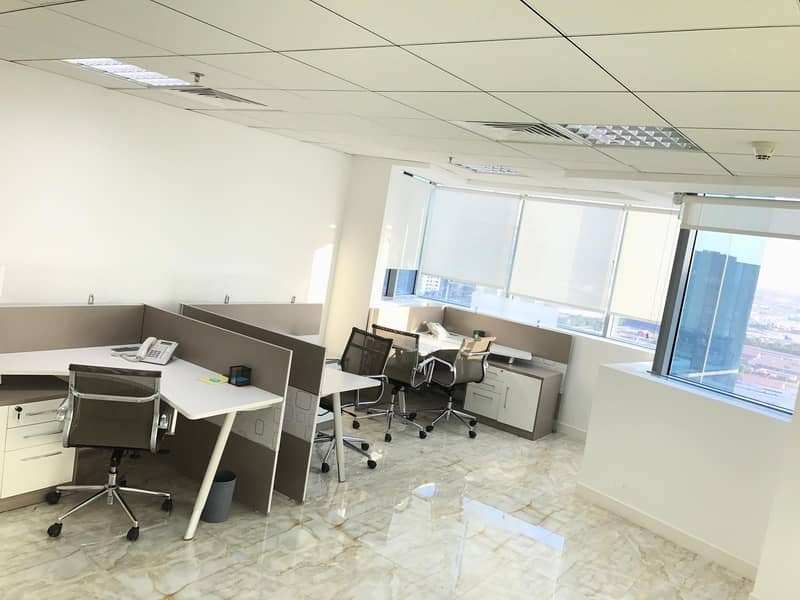 21 FULLY FITTED PARTITIONS I HIGH FLOOR|   ACCESS TO METRO