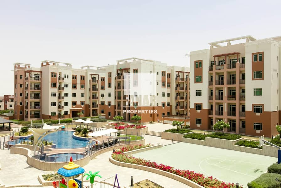 Water Park view 2BR with Maids Room | Invest Now