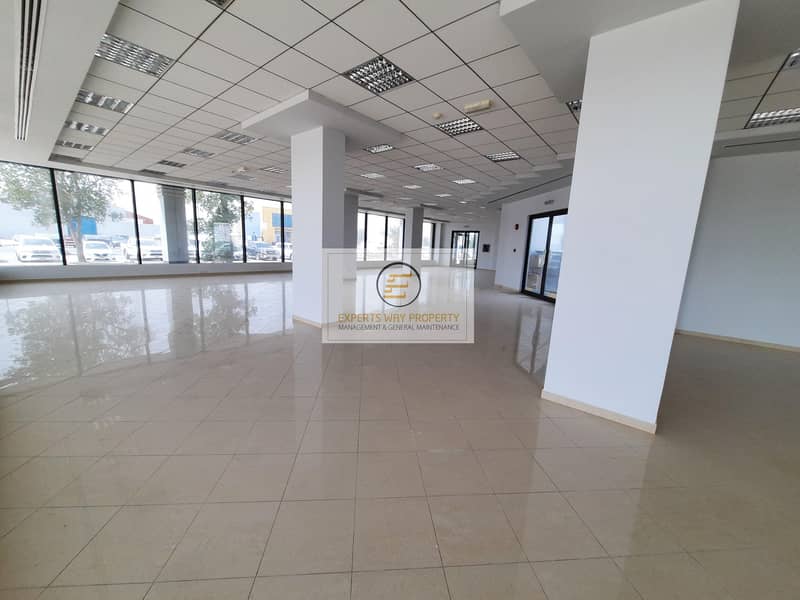 2 spacious brand new show room in musaffah ind. Area