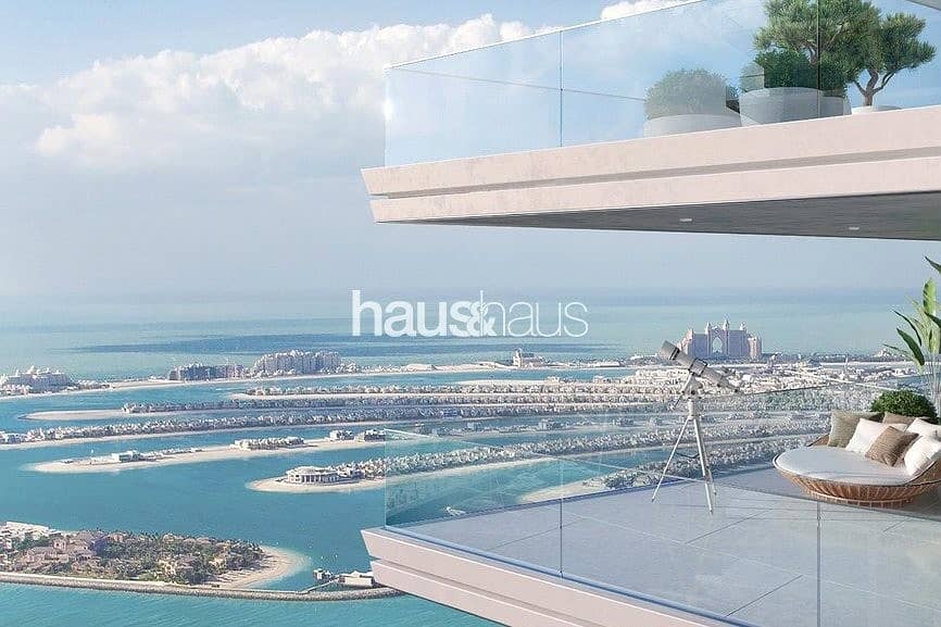 9 Sea and Palm Views | Handover Soon | High Floor