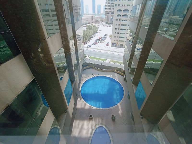 Chiller Free 1 Bedroom Apartment with 45 day Free gym pool free just in 24000/- Majaz3