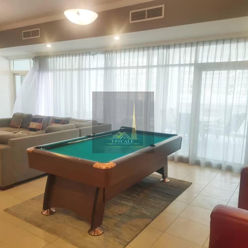 10 FURNISHED BIGGEST LUXURIOUS APT WITH MAID ROOM IN DOWNTOWN