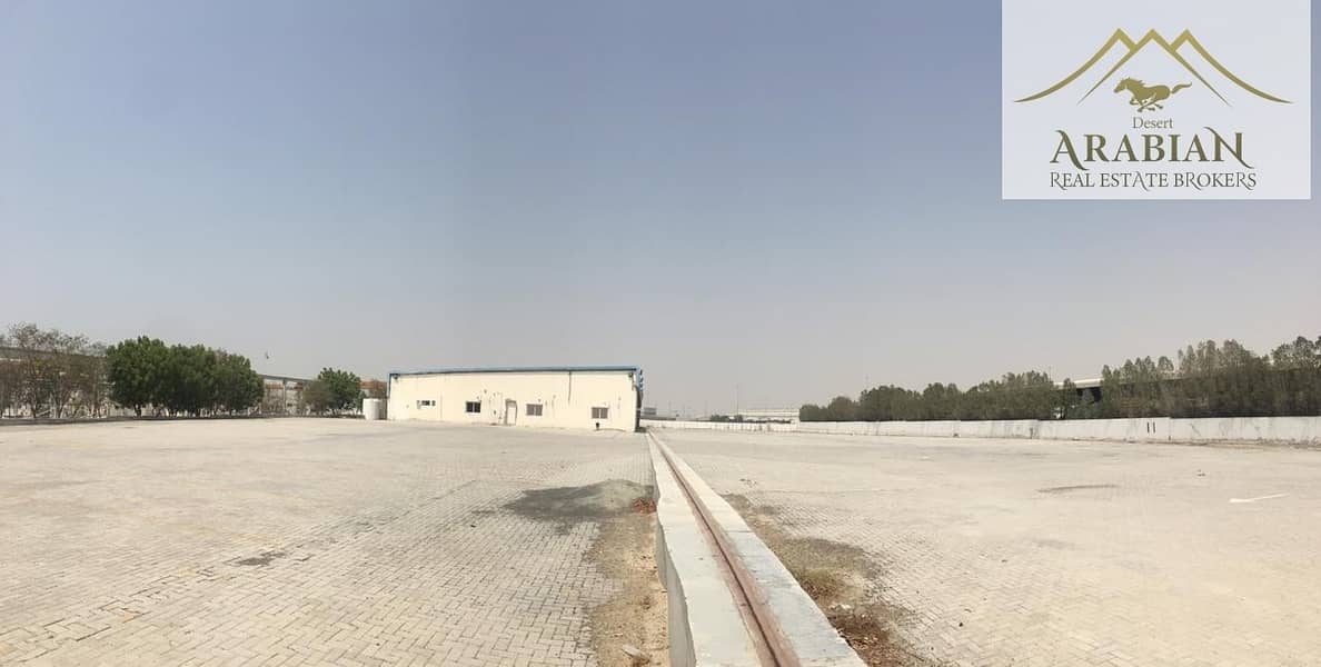 12 Big Yard with Store |  Rate 12 AED  Sq. ft