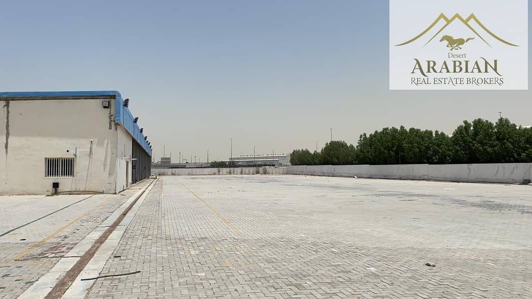 15 Big Yard with Store |  Rate 12 AED  Sq. ft