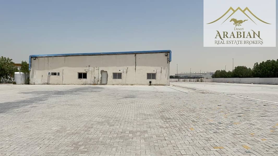 21 Big Yard with Store |  Rate 12 AED  Sq. ft