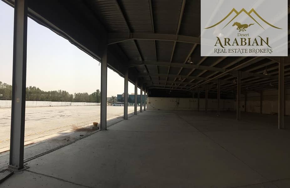 27 Big Yard with Store |  Rate 12 AED  Sq. ft