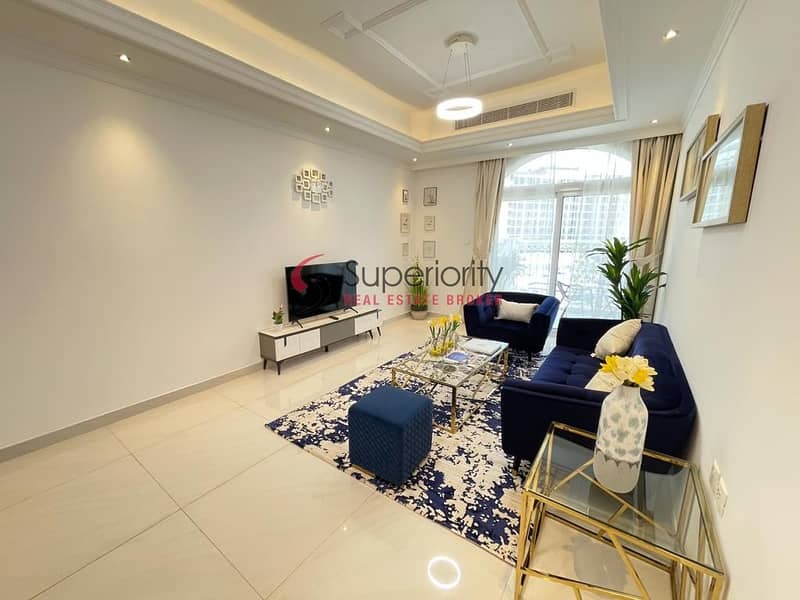 4 Low floor | Fully Furnished | With Parking | 1Bedroom