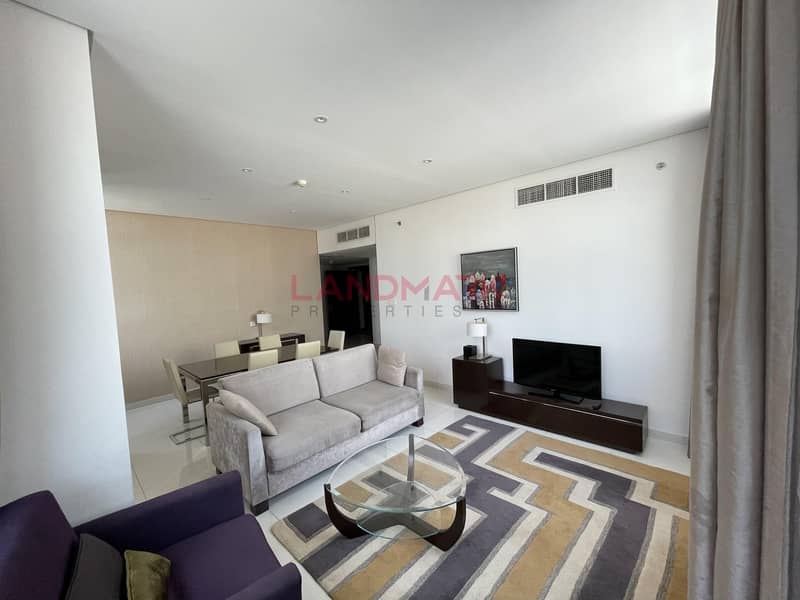 5 Luxury 3BR+Maid | Balcony | Fully Furnished | Top facilities | Canal and Burj Khalifa View
