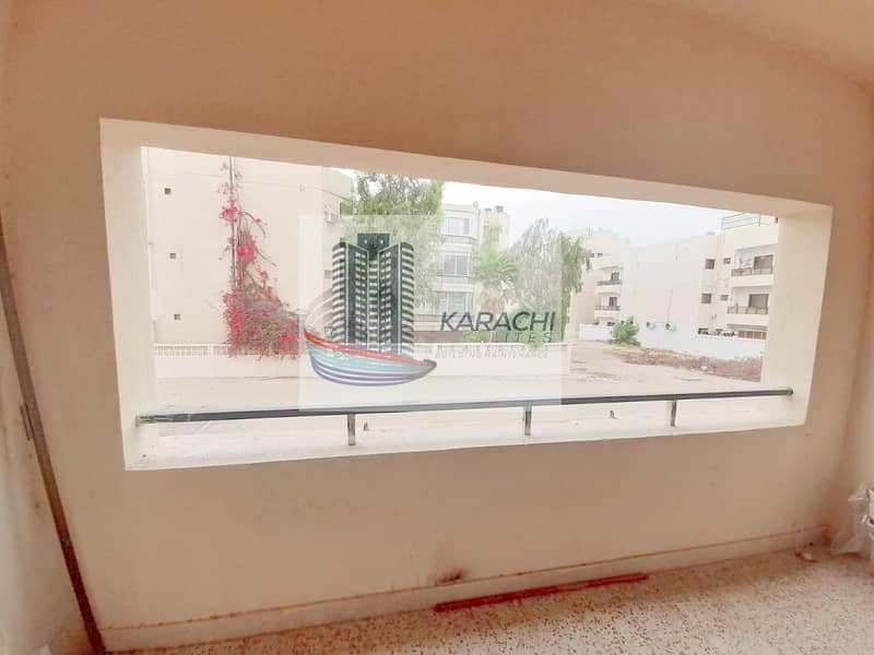 35 Hot Deal! 4 BHK In A Villa With Master Room & Maid Room & Store Room In Manaseer Near Khalidiyah Police Station