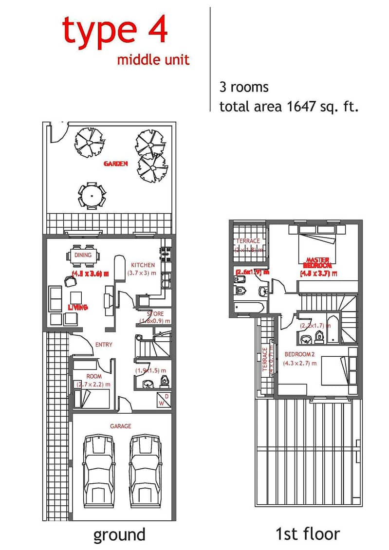 11 Two Bedrooms Plus Study | 4M | Springs 3