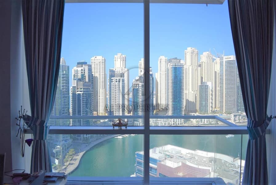22 Outstanding Marina View | 3 BR + Maid | High Floor