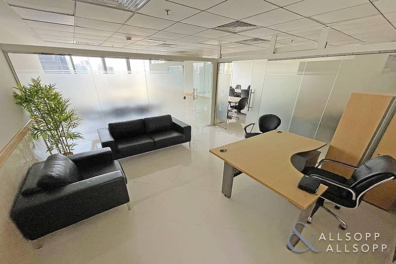 3 Furnished Office | Partitioned | Close To Metro