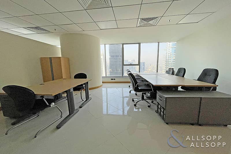 10 Furnished Office | Partitioned | Close To Metro