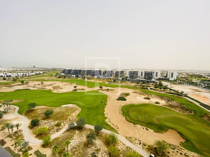 13 Full Golf Course View | Fully Furnished | Damac Hills | VIP
