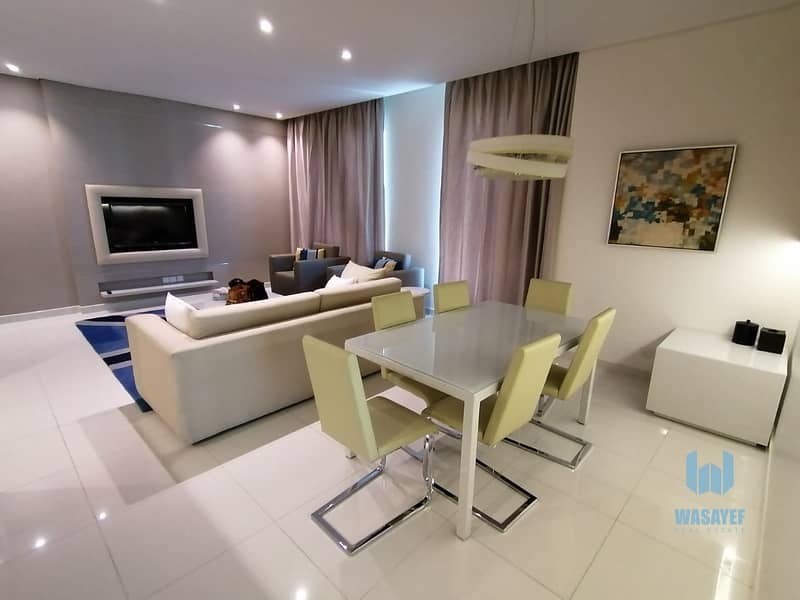 2 SPACIUOS - FULLY FURNISHED 3BR APARTMRNT- Vacant. .