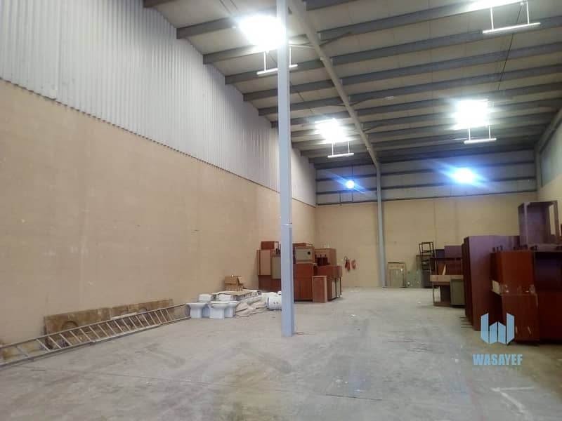 5 STRATEGICALLY LOCATED WELL INSULATED COMMERCIAL WAREHOUSE ON MAIN ROAD . . TAX FREE.