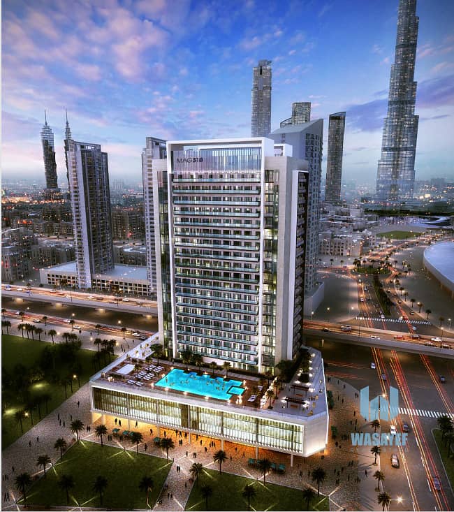 3 ready furnished studio or 1 bdk or 2 bdk front of dubai mall.