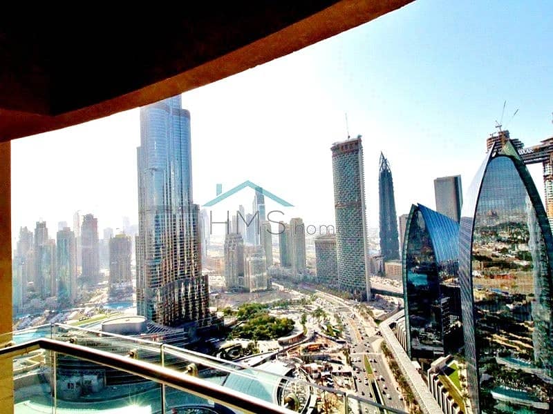3 L Shape  | Burj Khalifa & Sea view | High floor