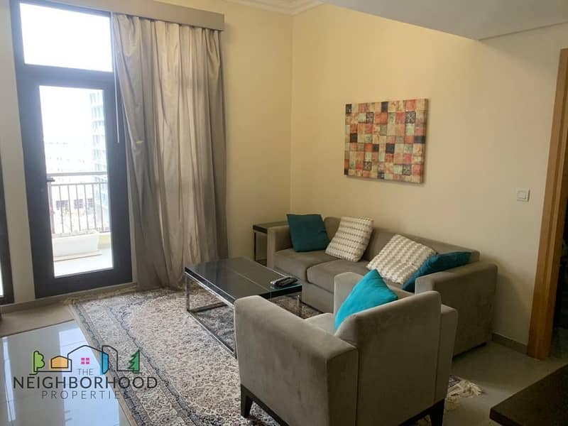 FULLY FURNISHED | SPACIOUS 1 BED | ARJAN