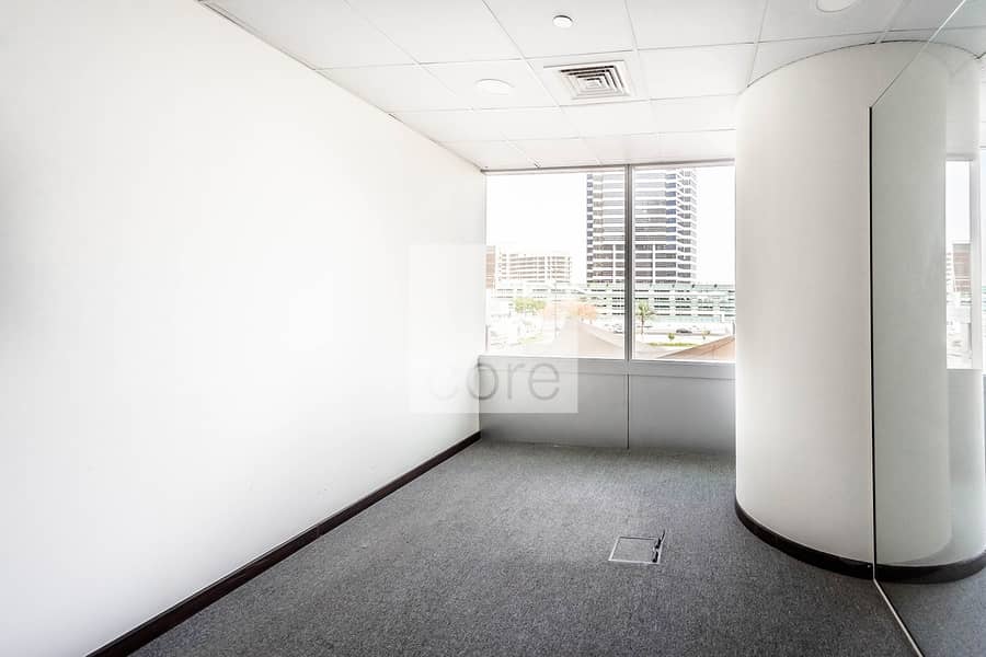 3 Fitted Office with Glass Partition | Low Floor