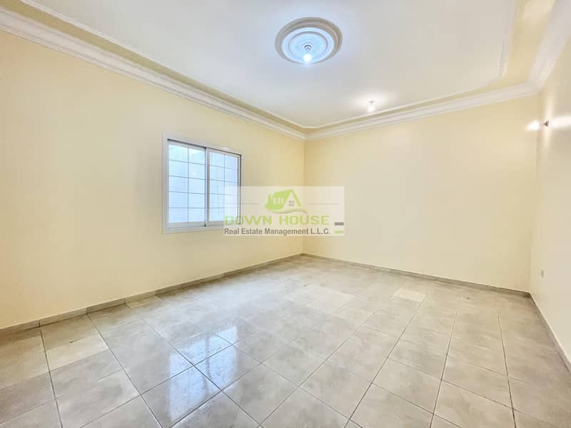 11 H: Hurry four bedroom hall apartment in mohamed bin zayed city
