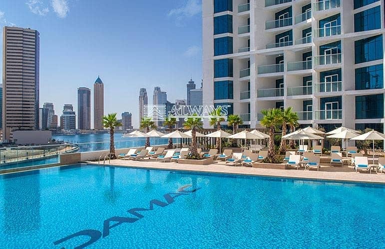 10 Stunning 1 Bedroom with Full Canal and Pool View |