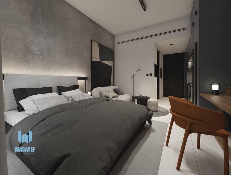 10 amazing chance  new phase from mag developer studio one bed in elmyedan 10min to dubai mall and burj khaifa