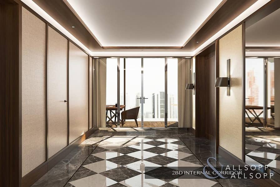 2 Two Bedroom | Burj Khalifa View | Terrace